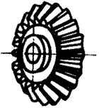 齒輪基本術語錐齒輪、準雙曲面齒輪及其齒輪副