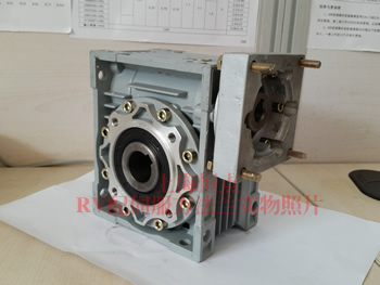 RV系列減速機配伺服方法蘭實物圖